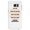Braver Stronger Smarter Uterine Cancer Awareness Samsung Galaxy S7 Edge