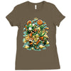 mommy!!! my candy is stolen by zombie Ladies Fitted T-Shirt