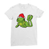 kermit christmas Ladies Fitted T-Shirt