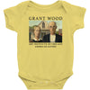 Grant Wood American Gothic Baby Bodysuit