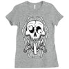 put tongue out Ladies Fitted T-Shirt