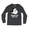 santa claus where my house at Long Sleeve Shirts