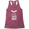 i vant to suck your boob Racerback Tank