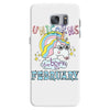 unicorns are born in february cute unicorn Samsung Galaxy S7