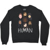 Women's March We are Human Crewneck Sweatshirt