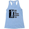 may the course be with you Racerback Tank