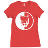 pitbull syndicate logo dogs Ladies Fitted T-Shirt