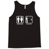 fishing   problem solved mens funny Tank Top