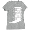 i warned you Ladies Fitted T-Shirt