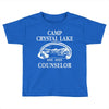 camp crystal lake counselor Toddler T-shirt