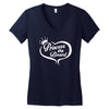 princess on board ! Women's V-Neck T-Shirt