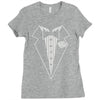 youth kids tuxedo Ladies Fitted T-Shirt