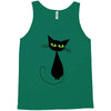 black cat idiot Tank Top