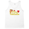 pizza is my valentine 2 Tank Top