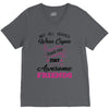 Not All Heroes Wear Capes Some Are Just Awesome Friends V-Neck Tee