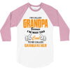 grandpaI'm Called Grandpa Because I'm Way Too Cool To Be Called Grandf 3/4 Sleeve Shirt