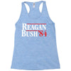 reagan bush '84 Racerback Tank