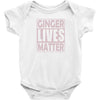 ginger lives matte Baby Bodysuit