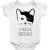 CHECK MEOWT Baby Onesie