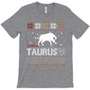 santa taurus christmas ugly t shirts T-Shirt
