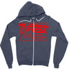 millennium pizza Zipper Hoodie