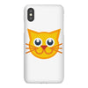 cat yellow iPhoneX