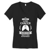 I am a Lung Cancer Survivor - What's Your Superpower? Women's V-Neck T-Shirt