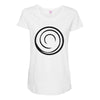 circle Maternity Scoop Neck T-shirt