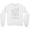 om nom nom Crewneck Sweatshirt
