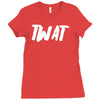 twat Ladies Fitted T-Shirt