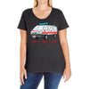 how i roll ambulance Ladies Curvy T-Shirt