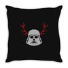 darth vader reindeer Throw Pillow