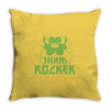 sham rocker shamrock Throw Pillow