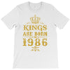 kings are born in 1986 T-Shirt