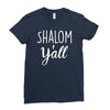 shalom y'all Ladies Fitted T-Shirt