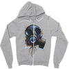 gas mask Zipper Hoodie