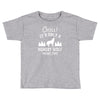 chill hungry wolf Toddler T-shirt