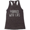 married with cats Racerback Tank