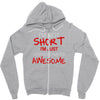 i'm not short awesome Zipper Hoodie