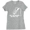 may the brakes be with you Ladies Fitted T-Shirt