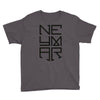 neyma black logo Youth Tee