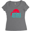 guns dont kill people Women's Triblend Scoop T-shirt
