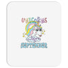 unicorns are born in september cute unicorn Mousepad