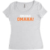 omaha omaha Women's Triblend Scoop T-shirt