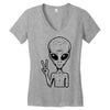 alien Women's V-Neck T-Shirt