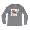 Never Sleep Again Long Sleeve Shirts
