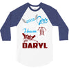 Good Girl Go To Heaven Bad Girl Ride With Daryl 3/4 Sleeve Shirt