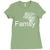 family tree Ladies Fitted T-Shirt