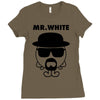 mr. white Ladies Fitted T-Shirt