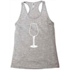 glasses wine Racerback Tank